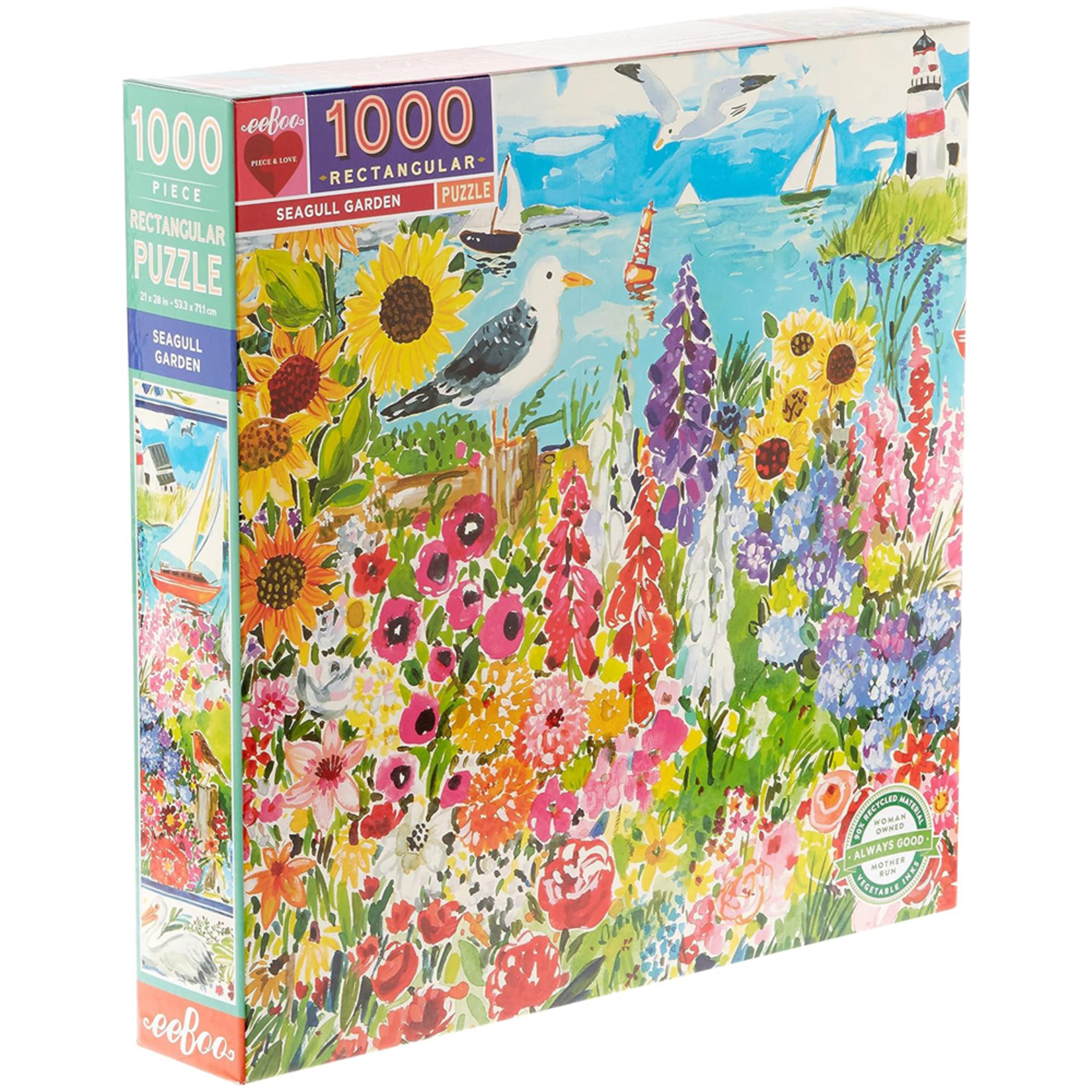 eeBoo Seagull Garden 1000pc