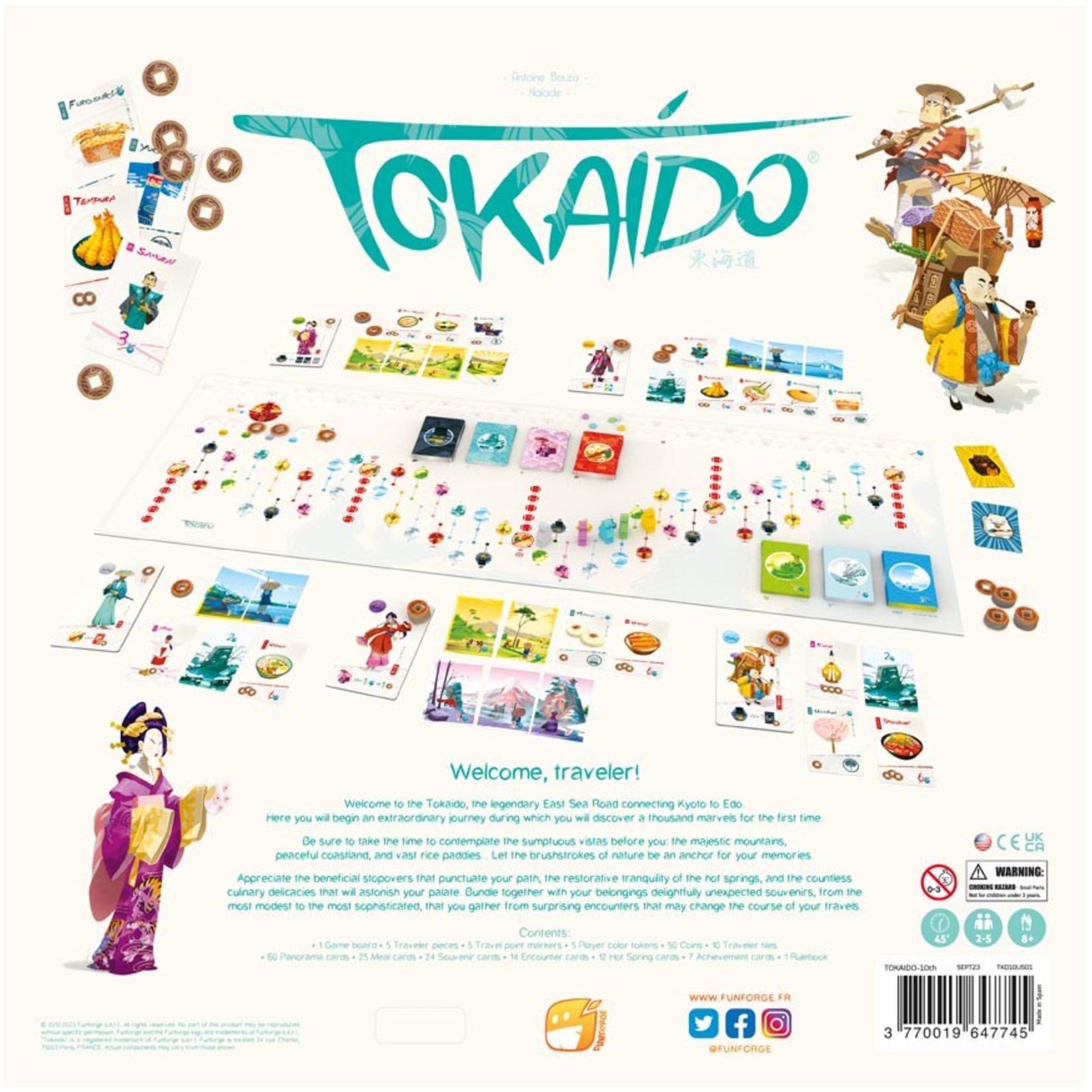 FUN FORGE Tokaido 10th Anniversary Edition