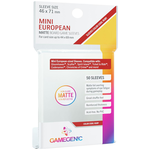 GameGenic Sleeves: Matte BG Mini European (50ct)