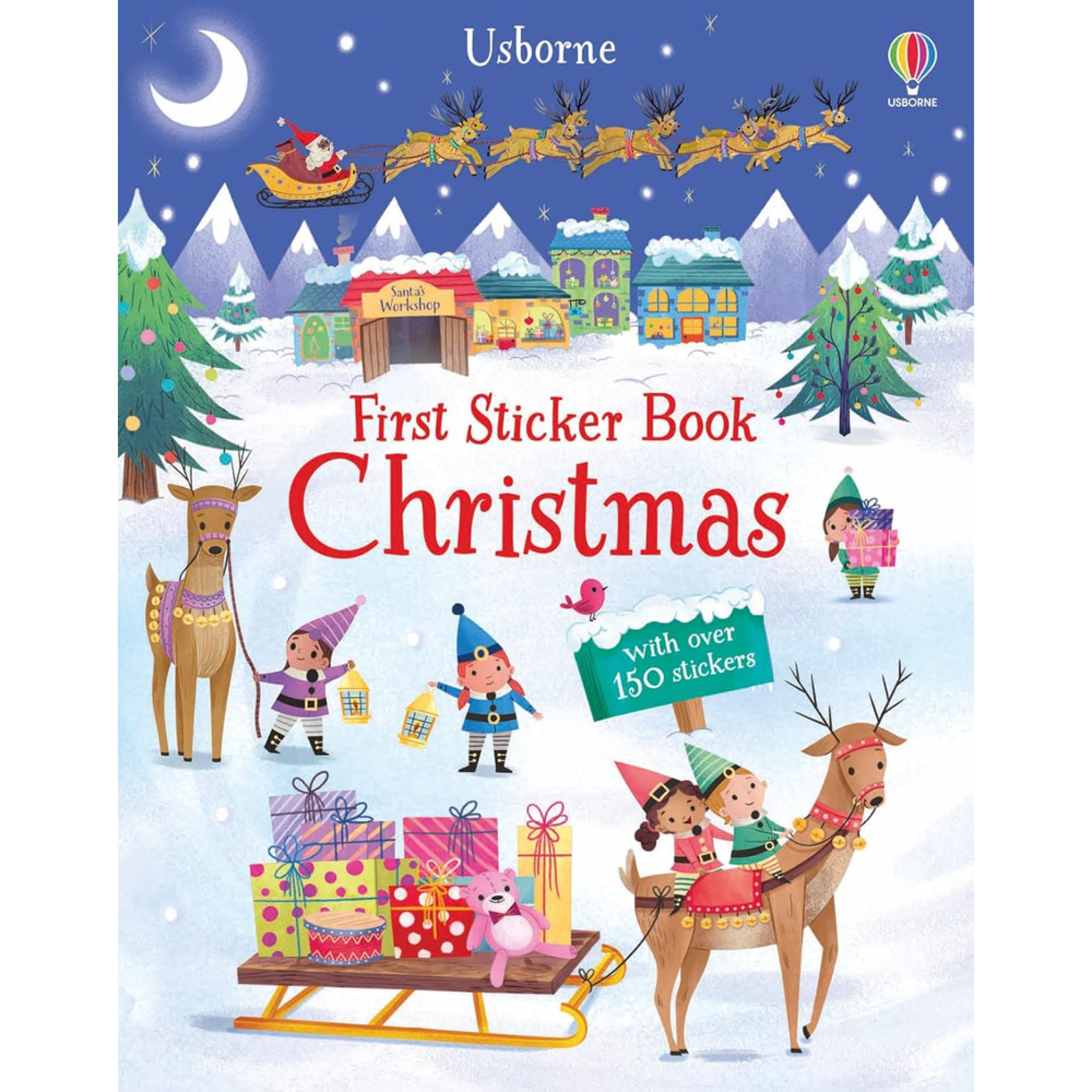 Usborne First Sticker Book: Christmas