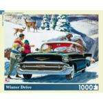 New York Puzzle Co GM :  Winter Drive 1000pc