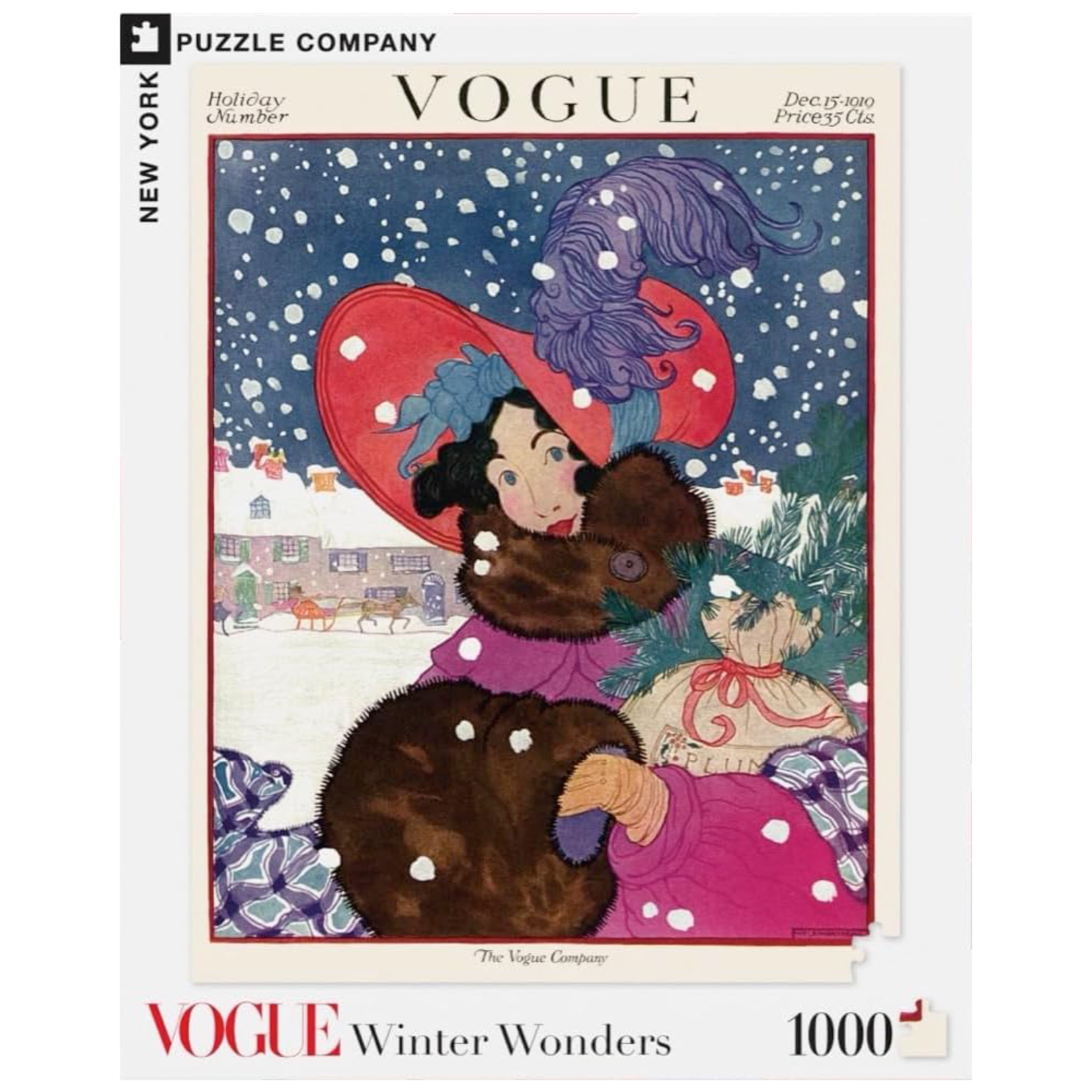 New York Puzzle Co Vogue: Winter Wonders 1000pc