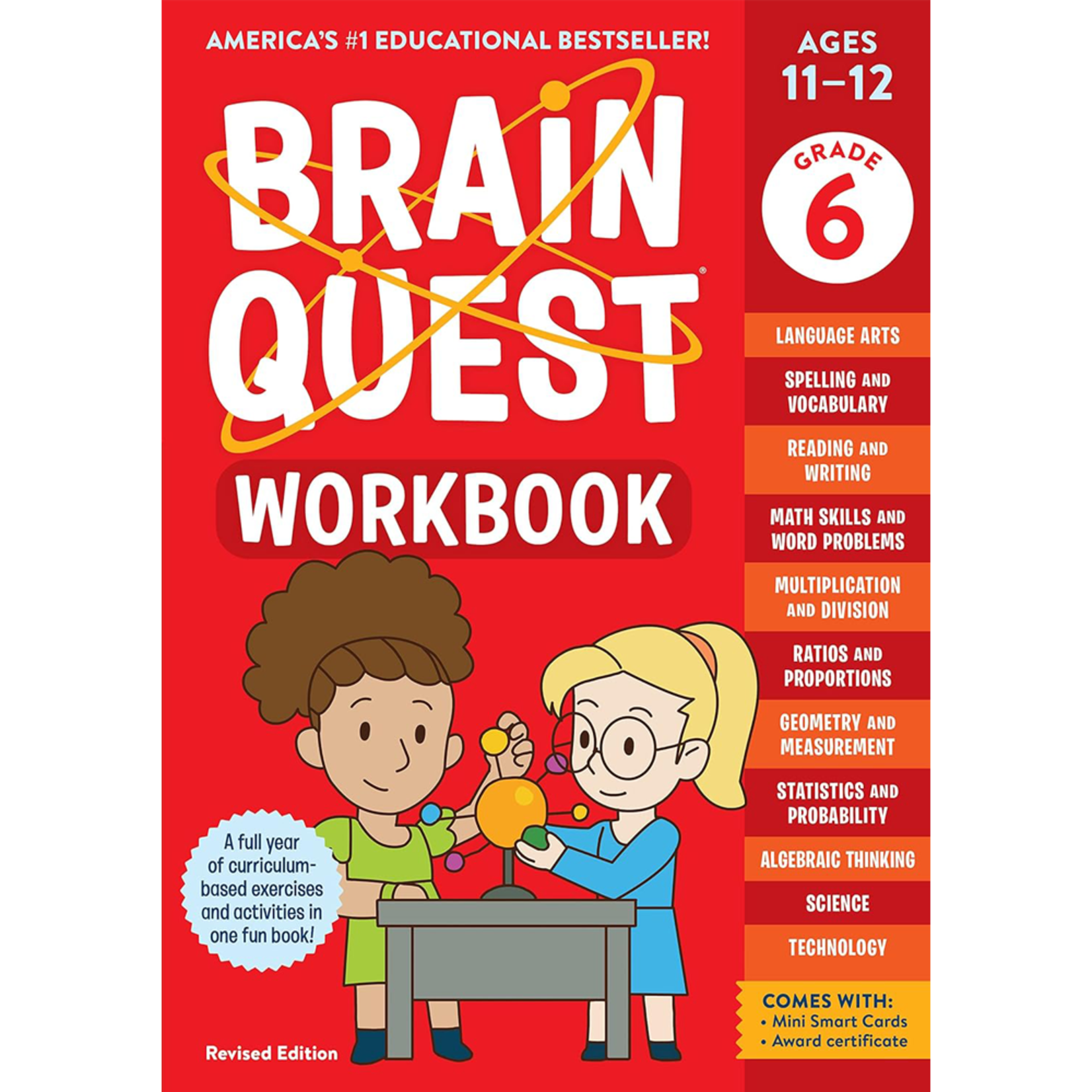 Workman Brain Quest Workbook: Grade 6