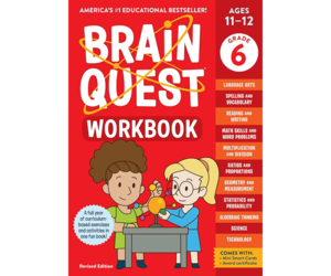 Brain Quest Workbook 全6冊 workman-brain-quest-workbook-