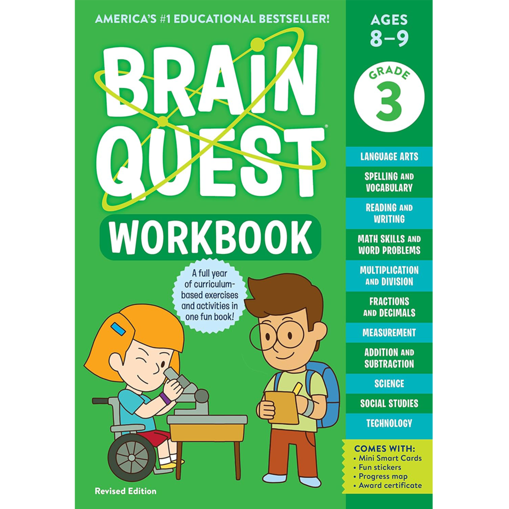 Workman Brain Quest Workbook: Grade 3