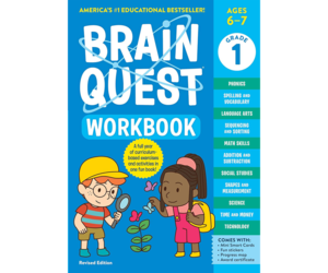 Brain Quest Workbook: Grade 1 - Blue Highway Games
