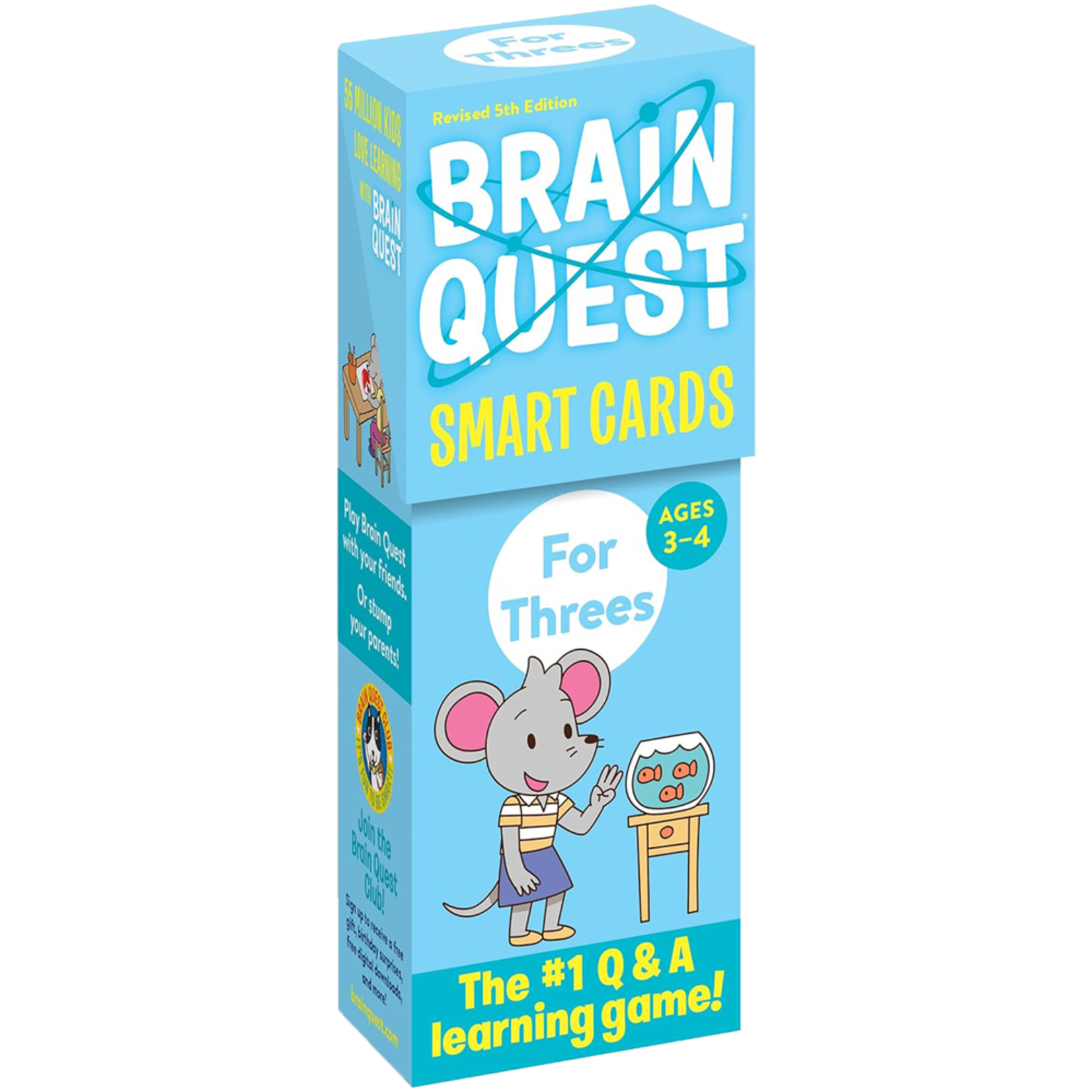 Workman Brain Quest Smart Cards: For Threes