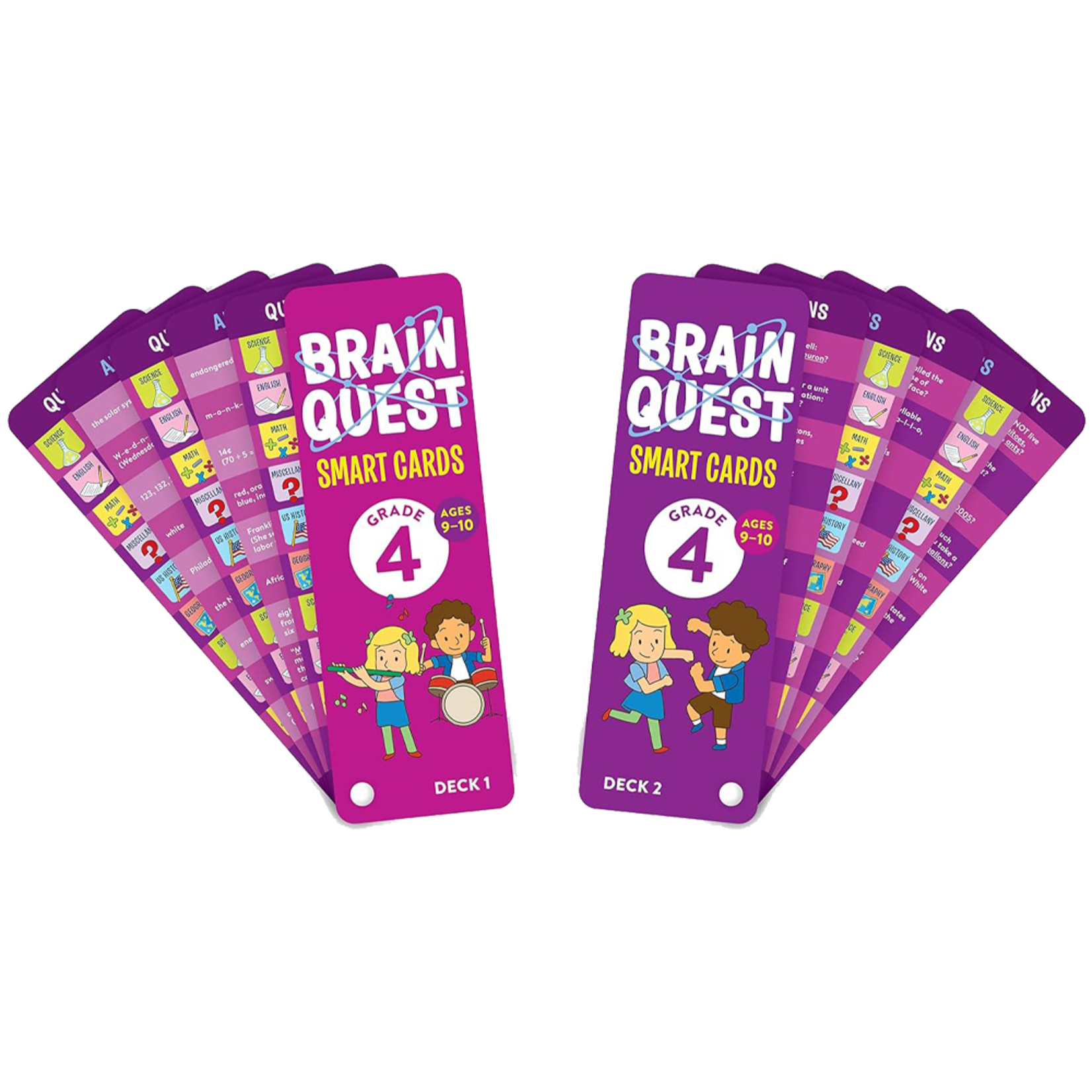 Workman Brain Quest Smart Cards: Grade 4