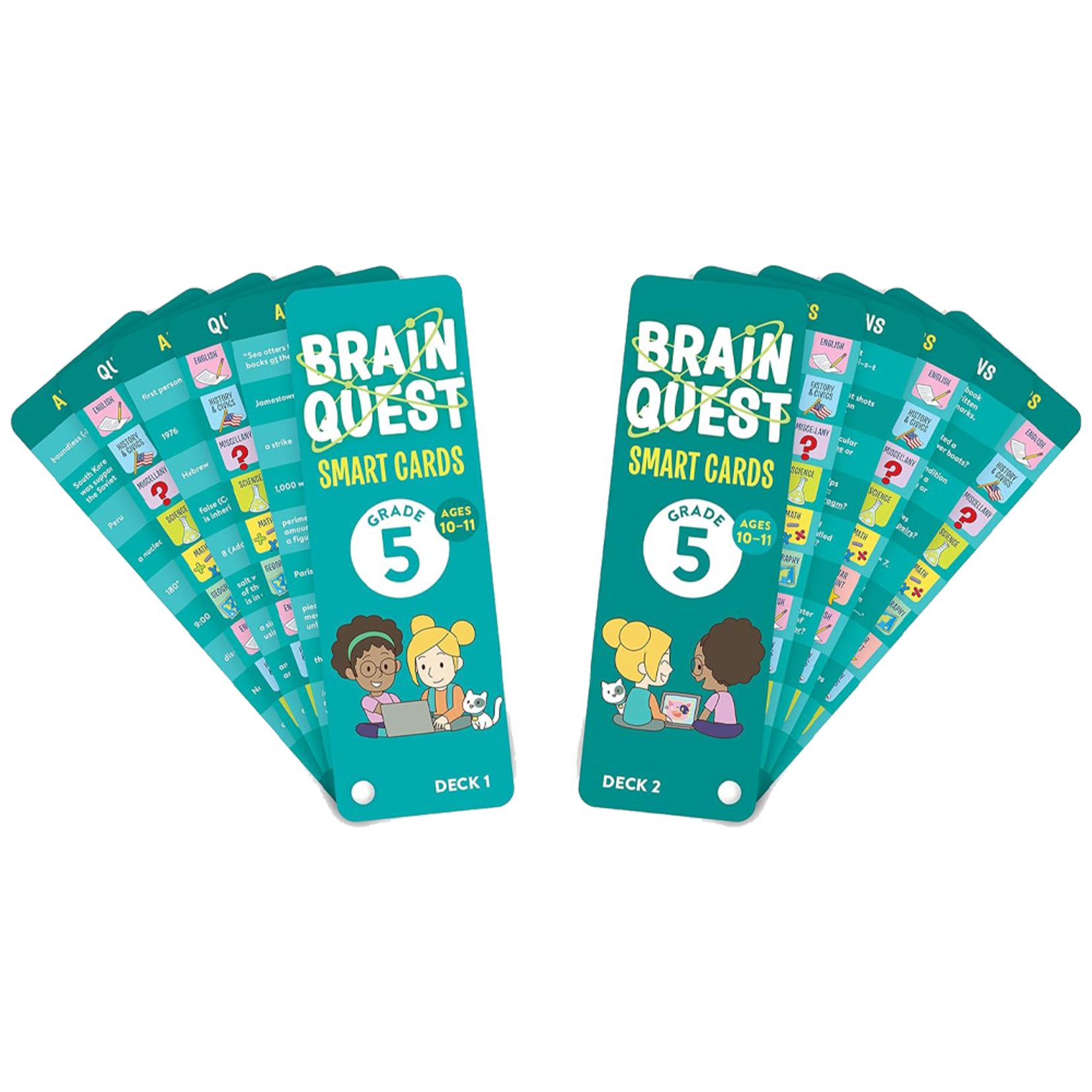 Workman Brain Quest Smart Cards: Grade 5