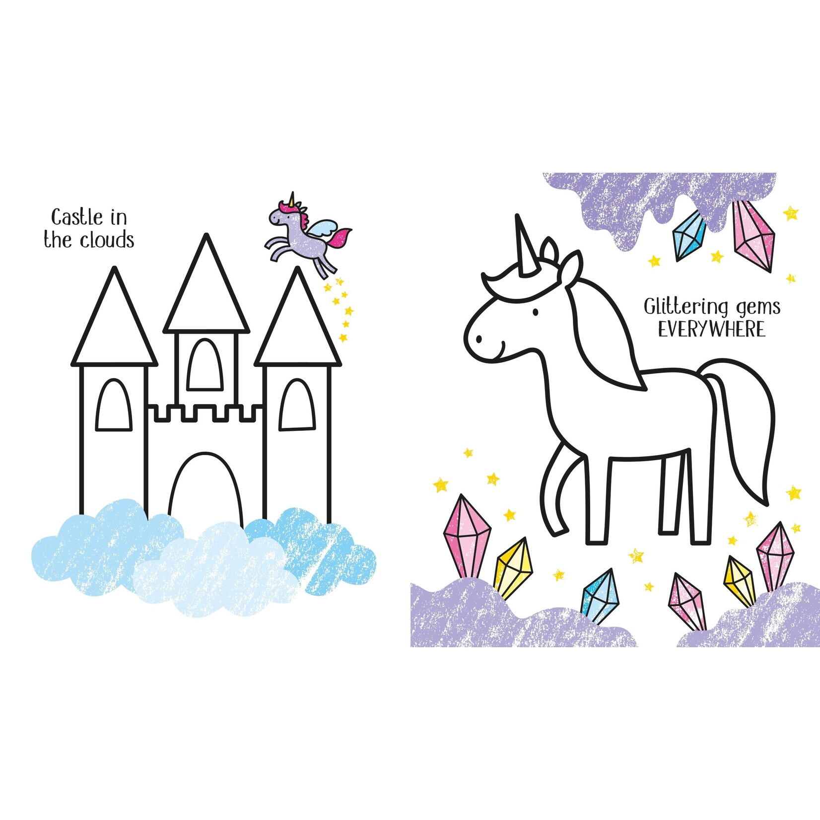 Usborne Coloring Books: Little Unicorns