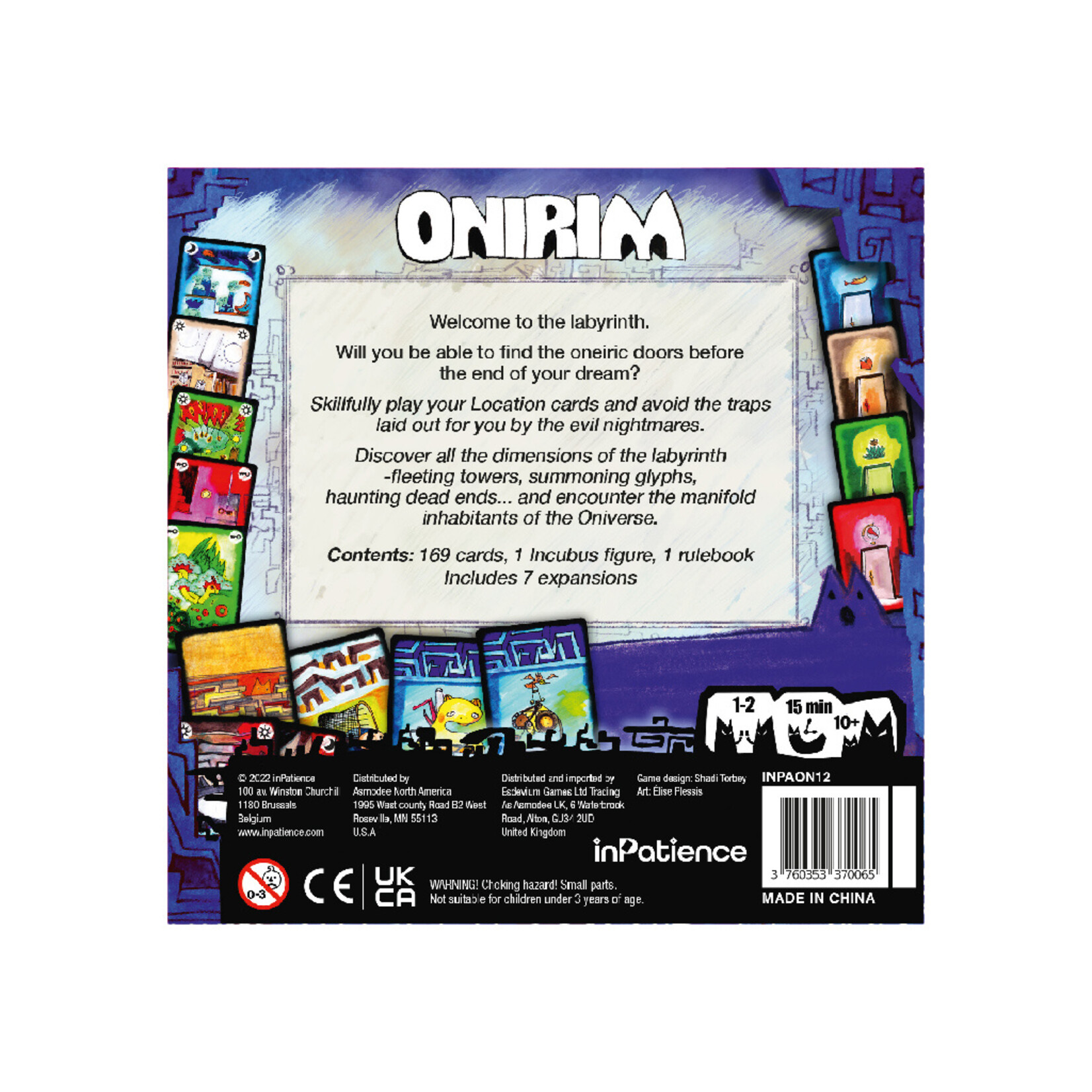 inPatience Games Onirim