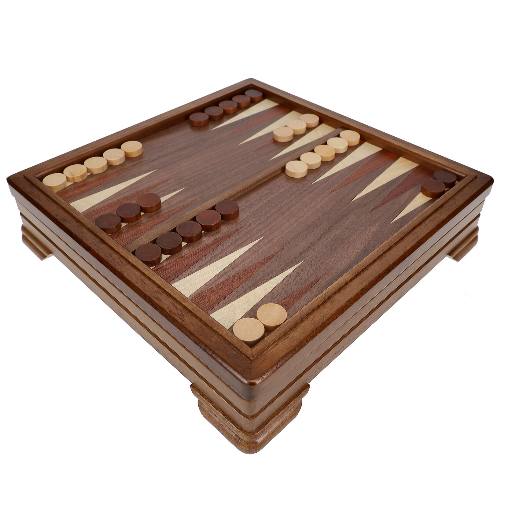 Wood Expressions GAMES SET: 7 in 1 Combination Set (Walnut)