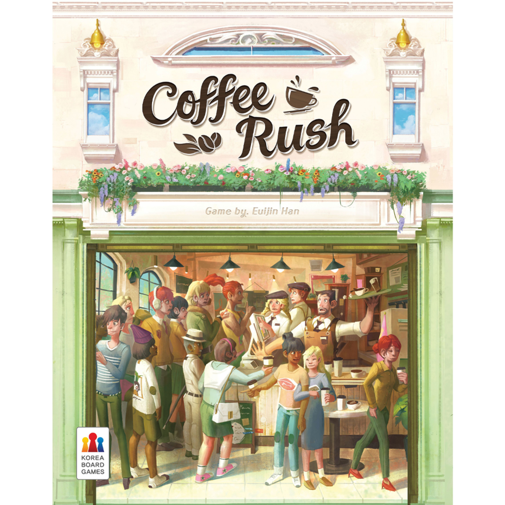 Korea Board Games Coffee Rush: The Base Game