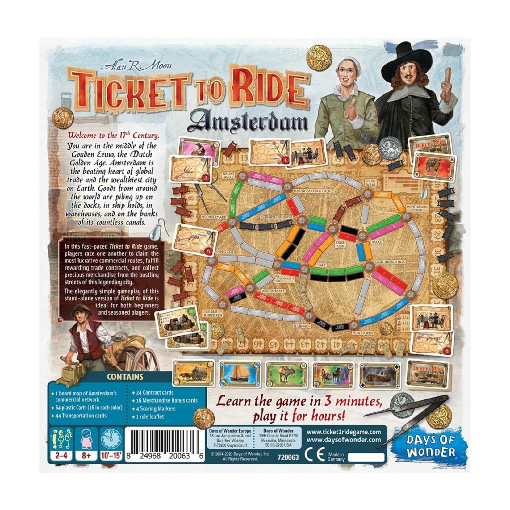 Days of Wonder Ticket to Ride: Amsterdam