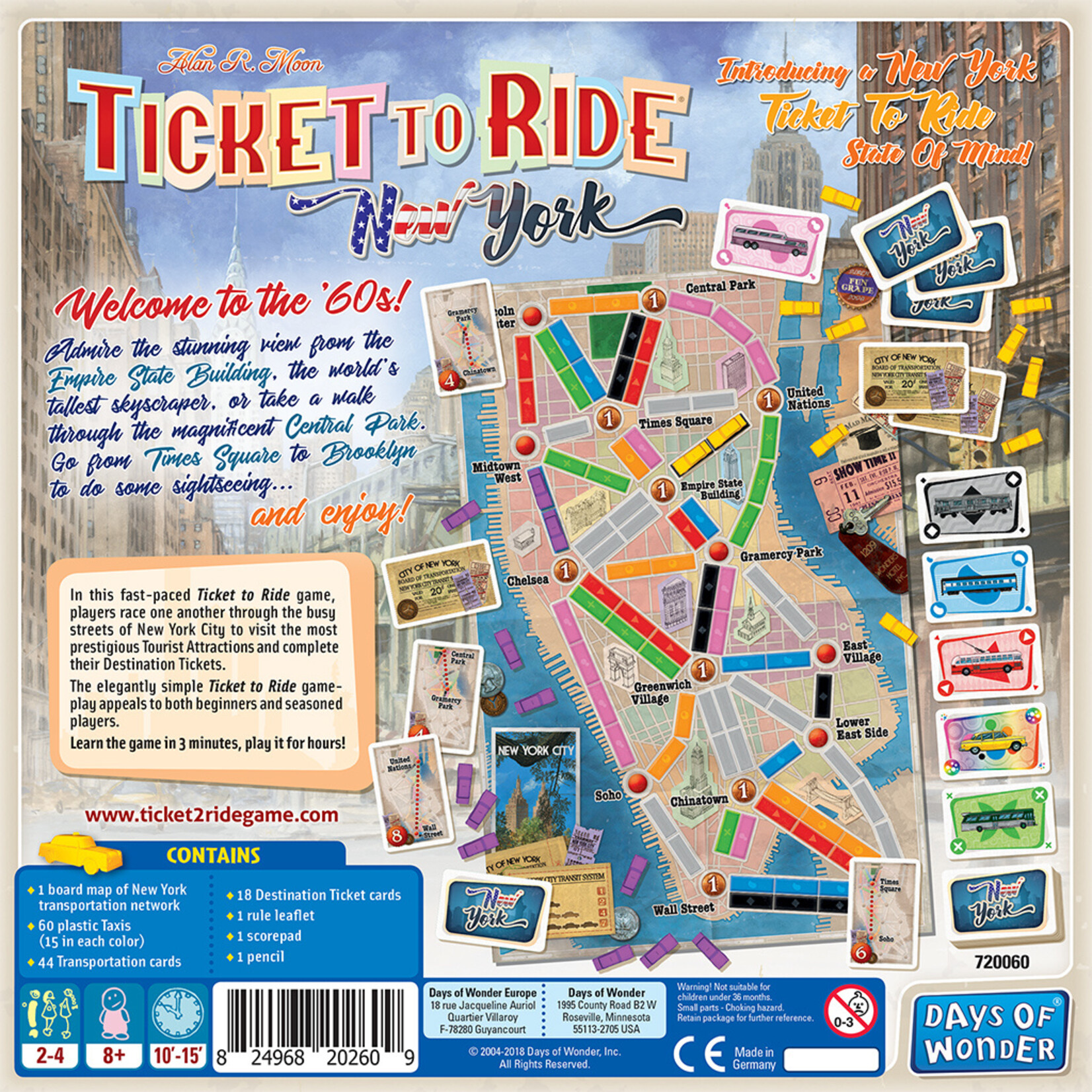 Days of Wonder Ticket to Ride: New York