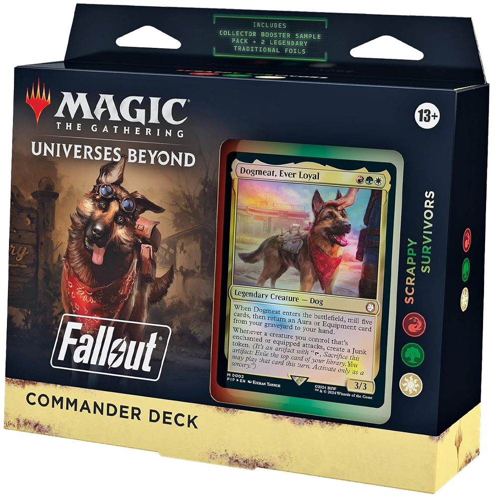 MTG fallout 統率者デッキ SCRAPPY SURVIVORS　英語版 MTG: Fallout Commander - Scrappy Survivors - Blue Highway Games