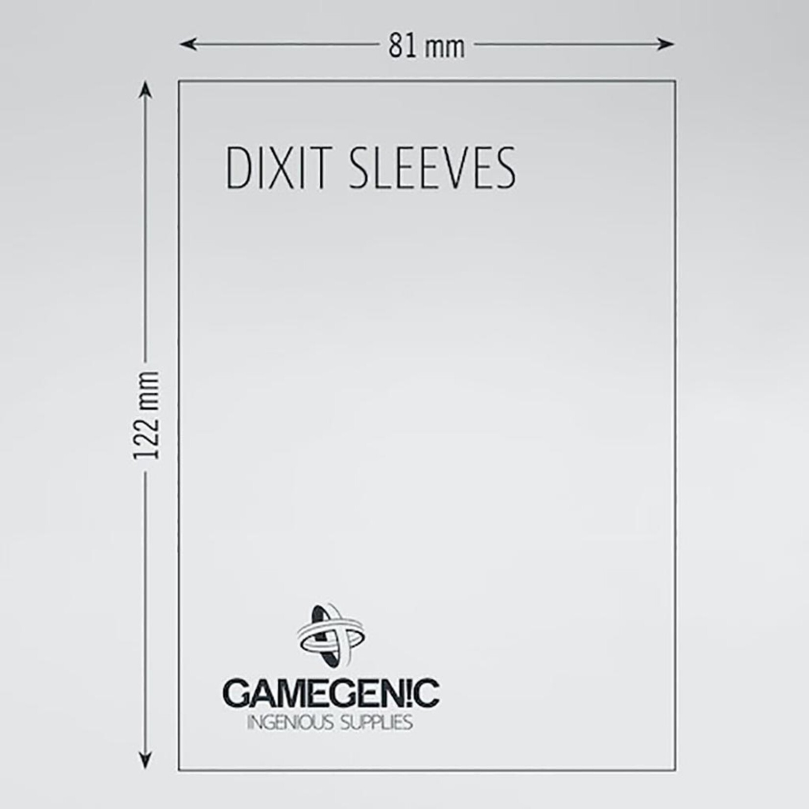 GameGenic Sleeves: Prime BG Dixit (90ct)
