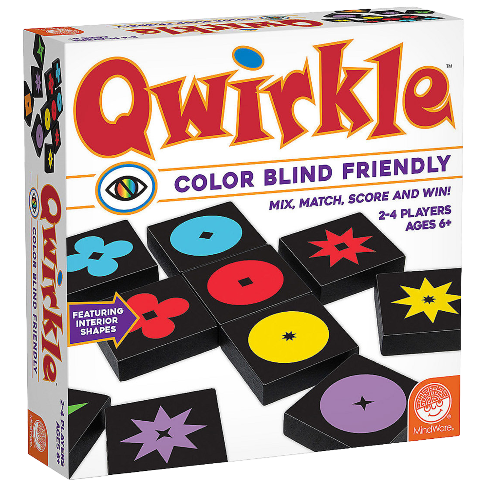 Mindware Qwirkle: Color Blind Friendly Edition