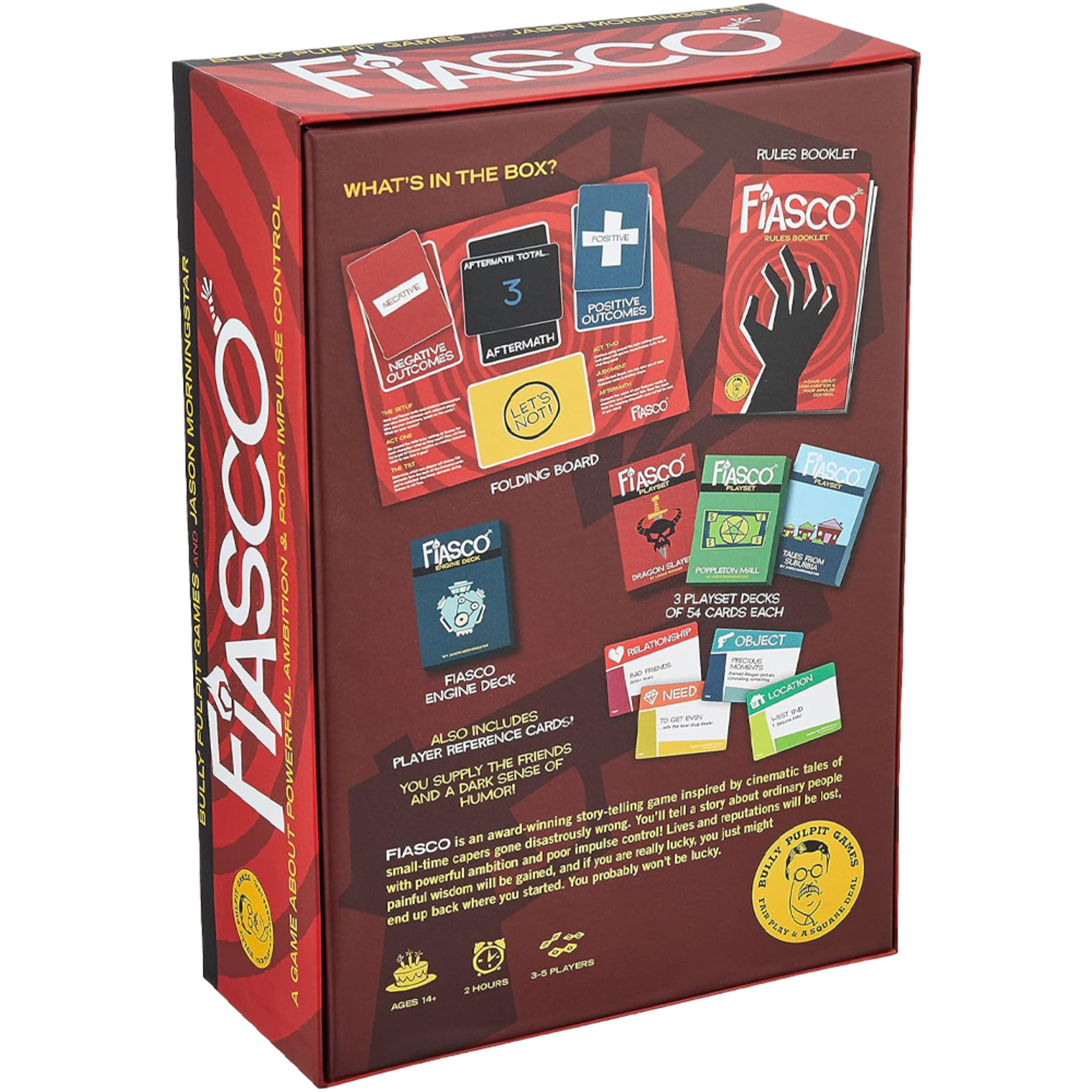 Bully Pulpit Games RPG: Fiasco - Boxed Set (Revised)