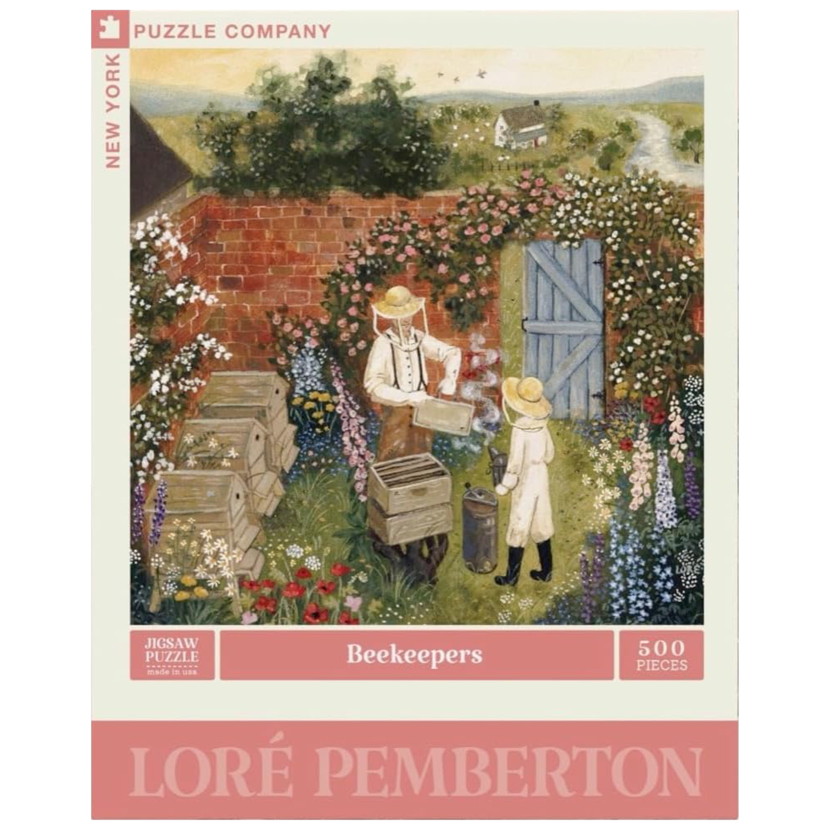 New York Puzzle Co Loré Pemberton: Beekeepers 500pc