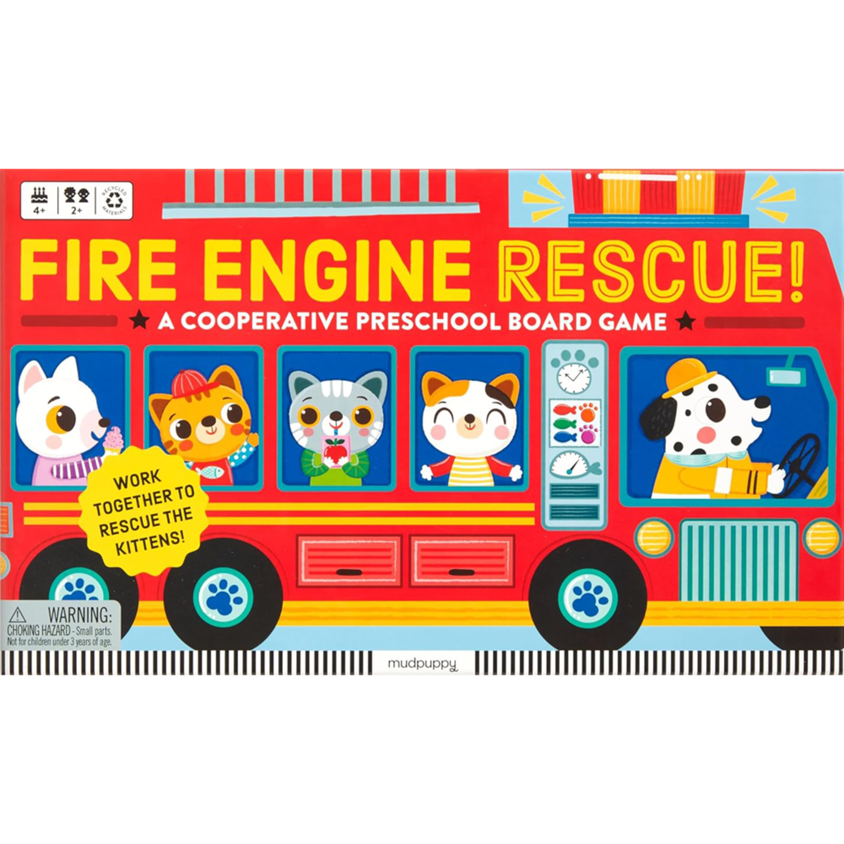 Mudpuppy Fire Engine Rescue!