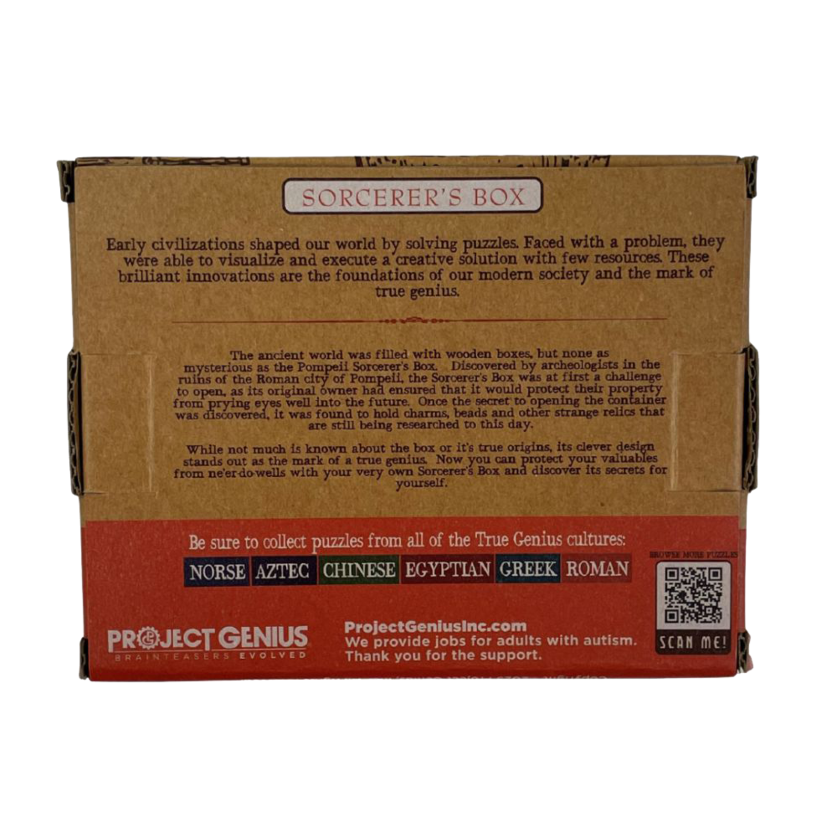 Project Genius Puzzle Gift Box: Sorcerer's Box