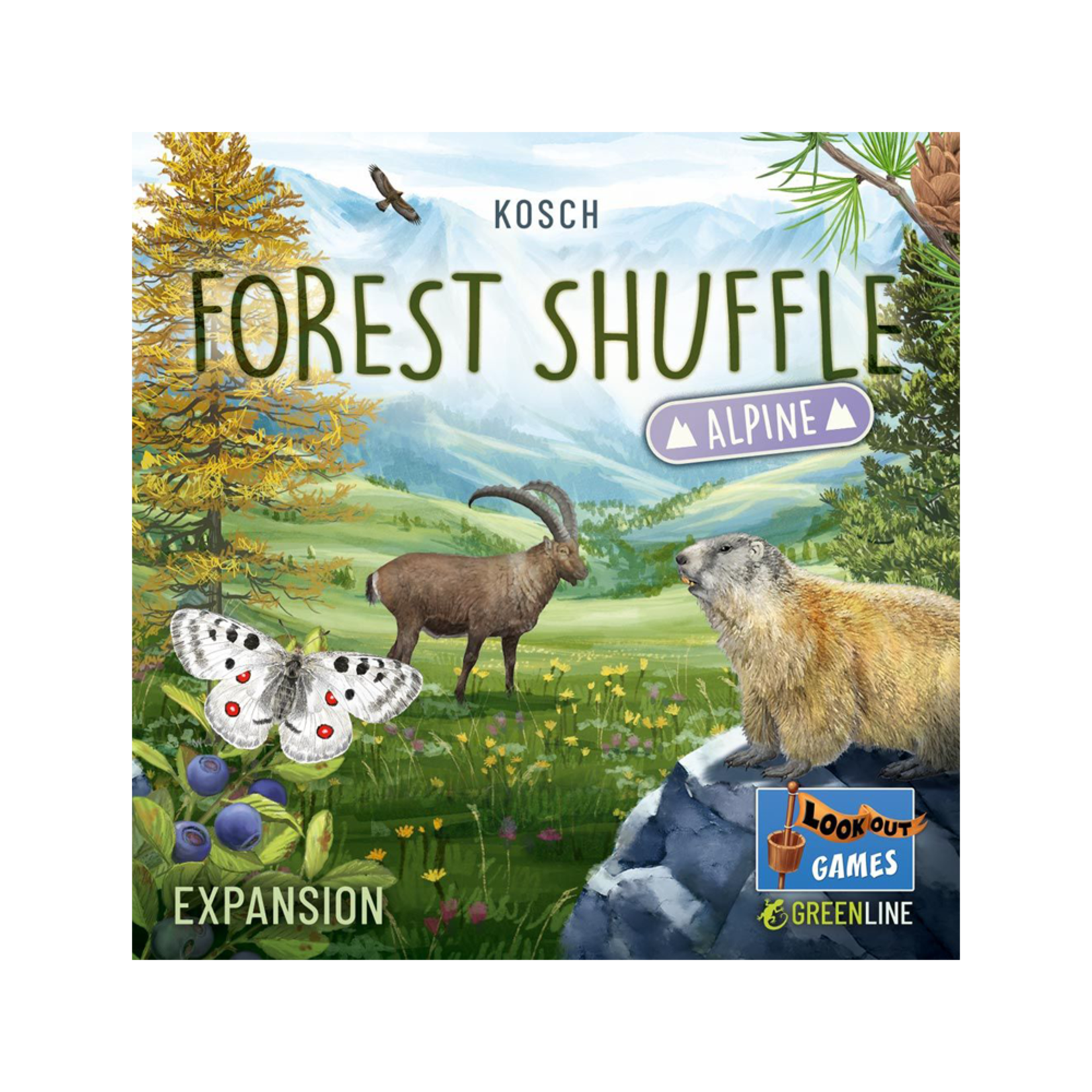 Unexpected Games Forest Shuffle: Alpine Exp