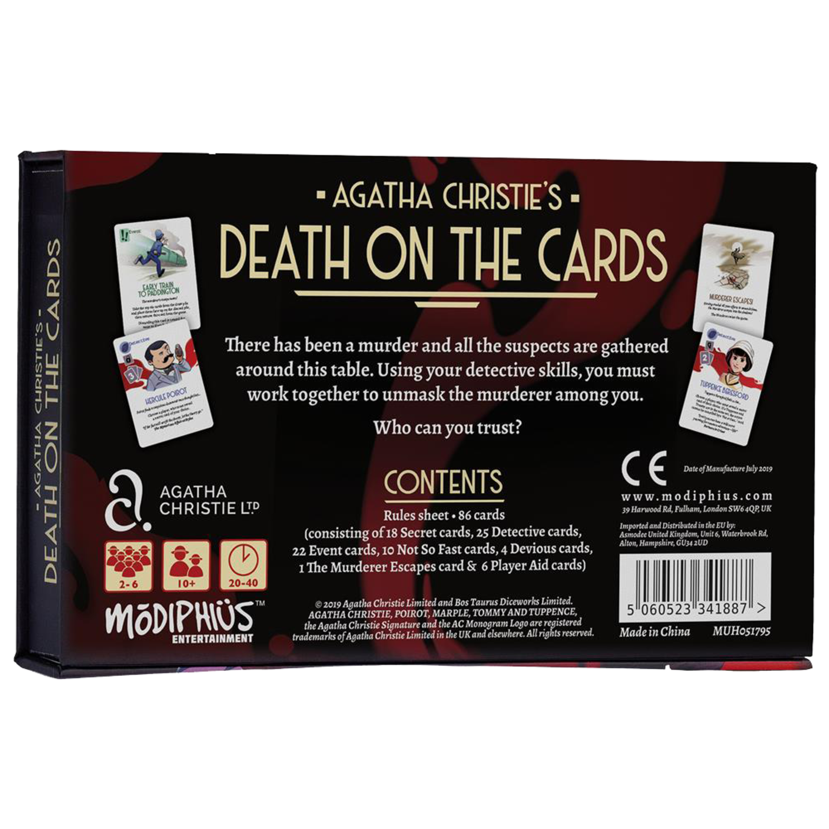Modiphius Entertainment Death on the Cards