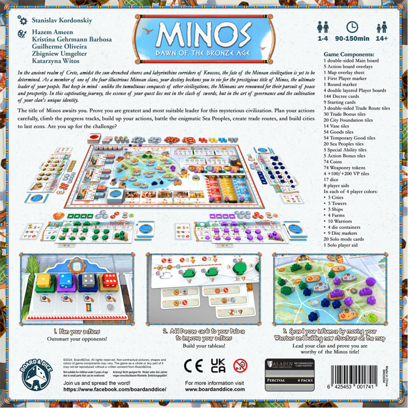 Board & Dice Minos: Dawn of the Bronze Age