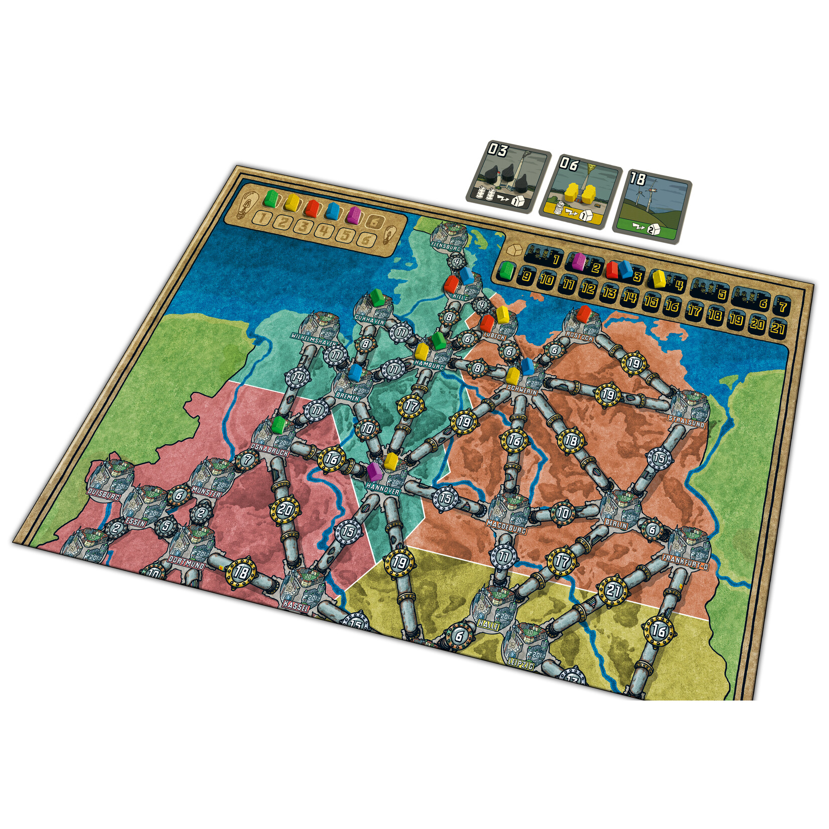 Rio Grande Games Power Grid Recharged (2nd Ed)