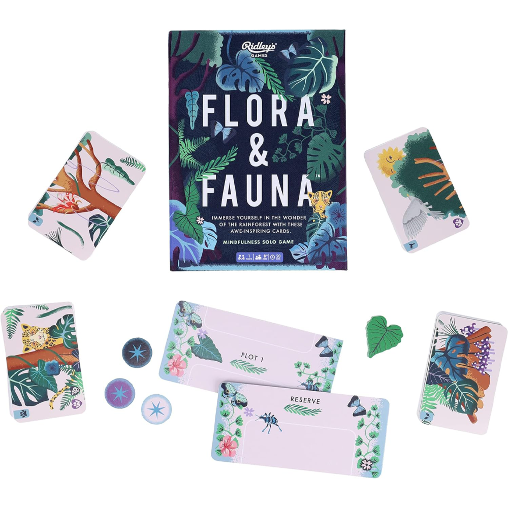 Ridley's Games Flora & Fauna: Mindfulness Solo Game