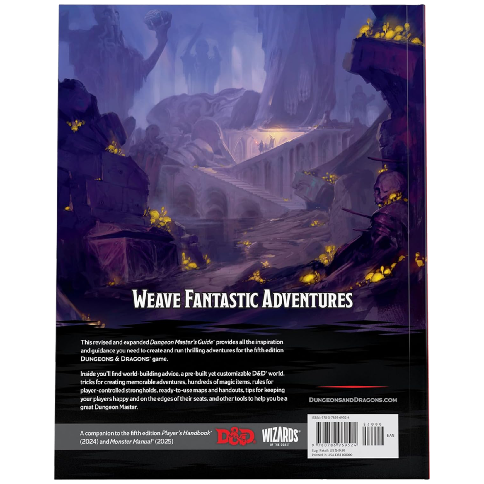 Wizards of the Coast D&D: Dungeon Master's Guide 2024