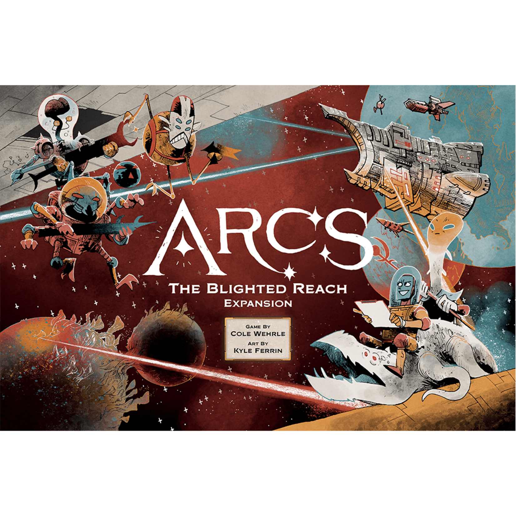 Leder Games Arcs: The Blighted Reach Campaign Exp