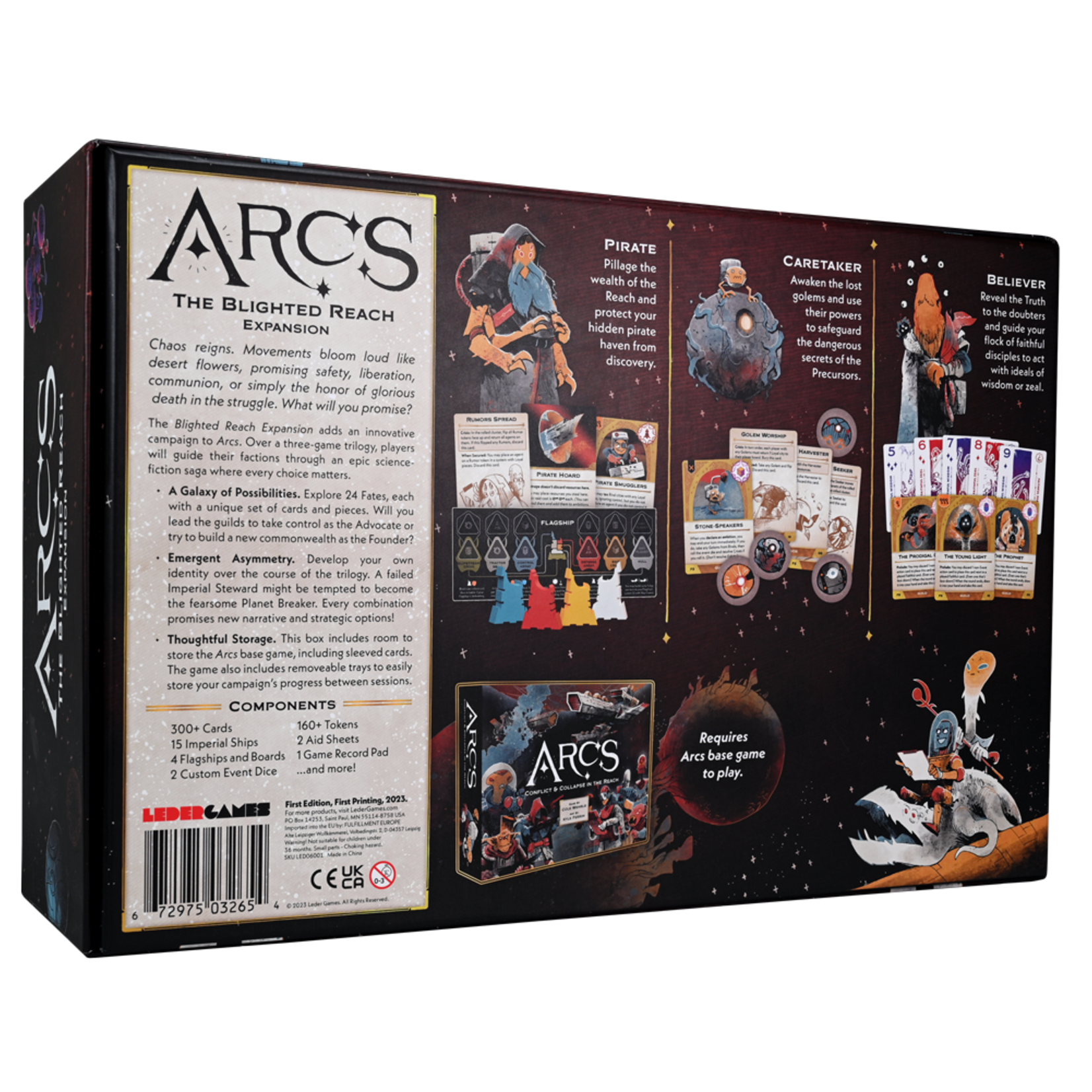 Leder Games Arcs: The Blighted Reach Campaign Exp