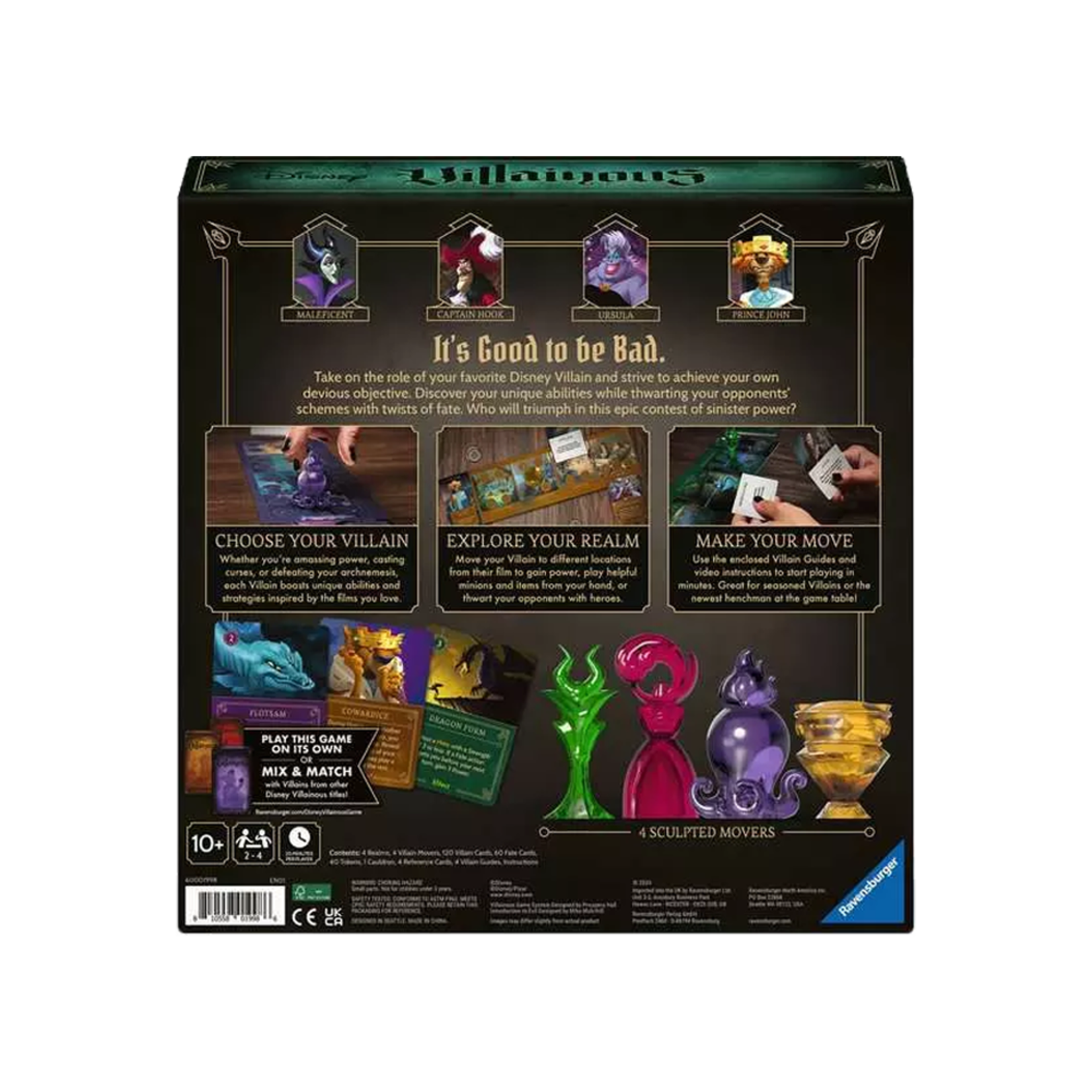 Ravensburger Villainous: Disney - Intro To Evil