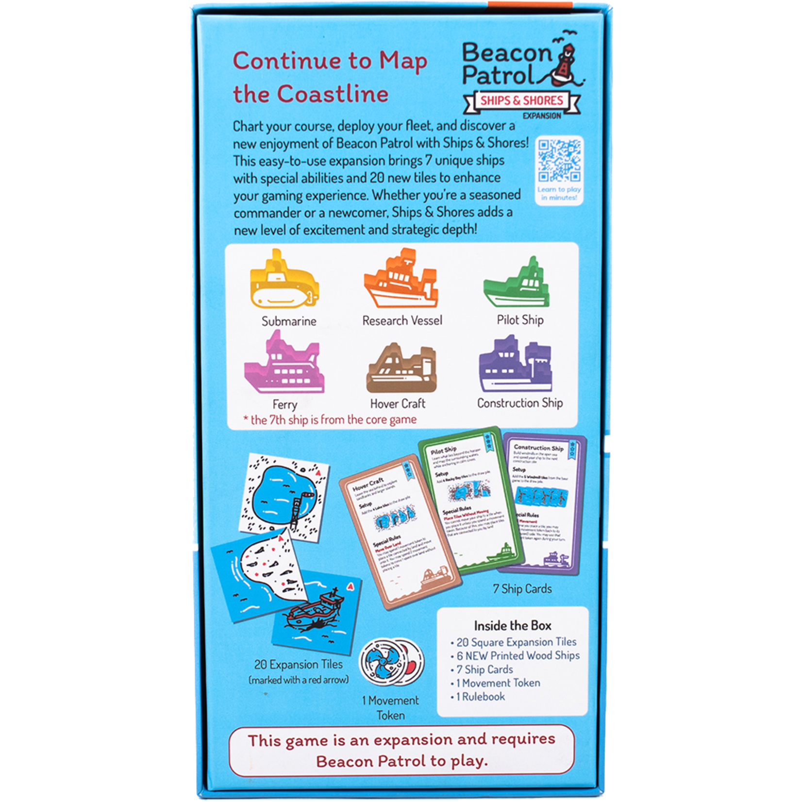 Pandasaurus Games Beacon Patrol: Ships and Shores Exp