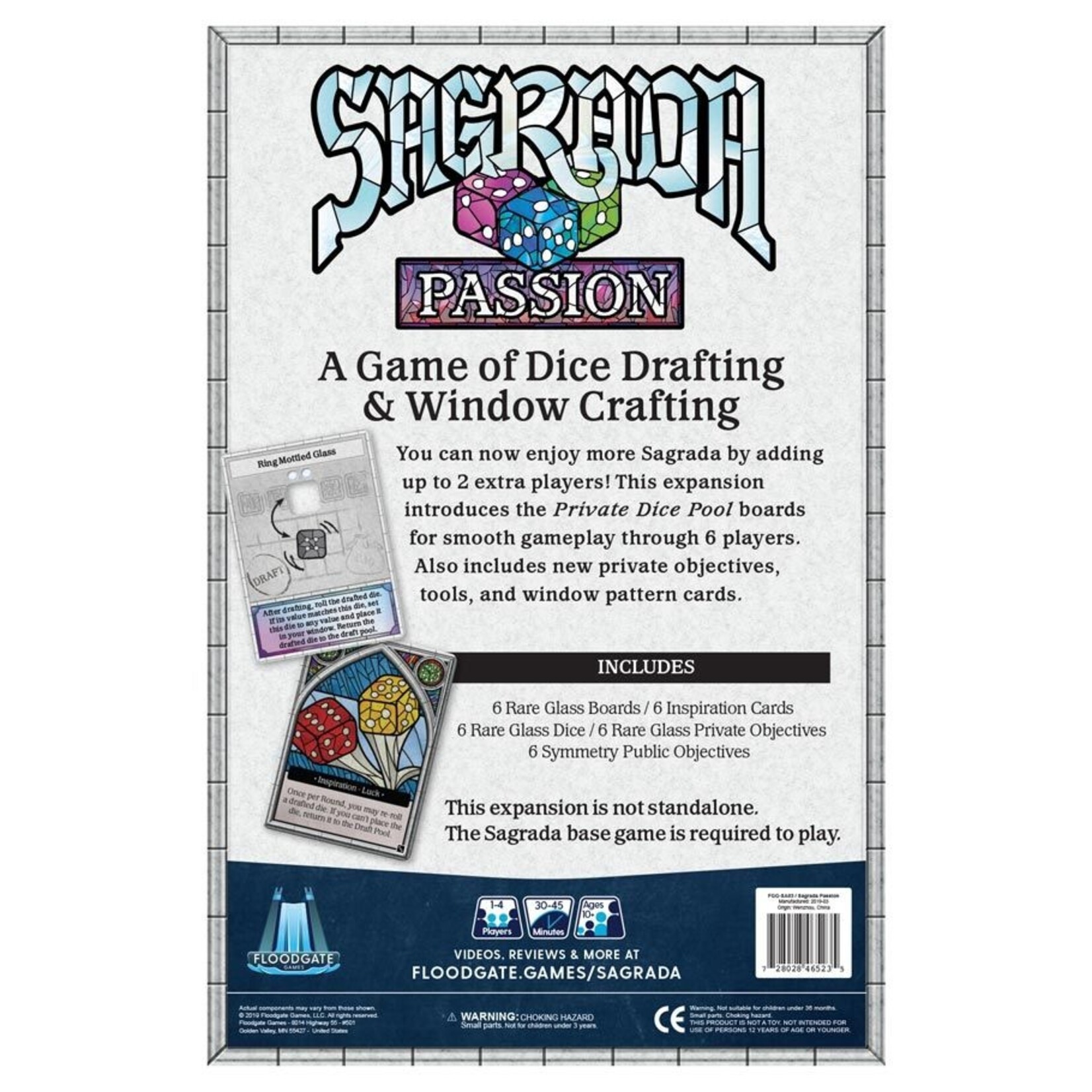 Floodgate Games Sagrada: Passion Exp