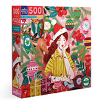 eeBoo Ms. Santa's Reindeer 500pc