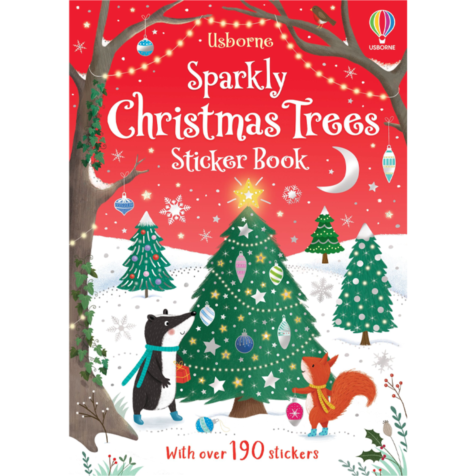 Usborne Sticker Book: Sparkly Christmas Tree