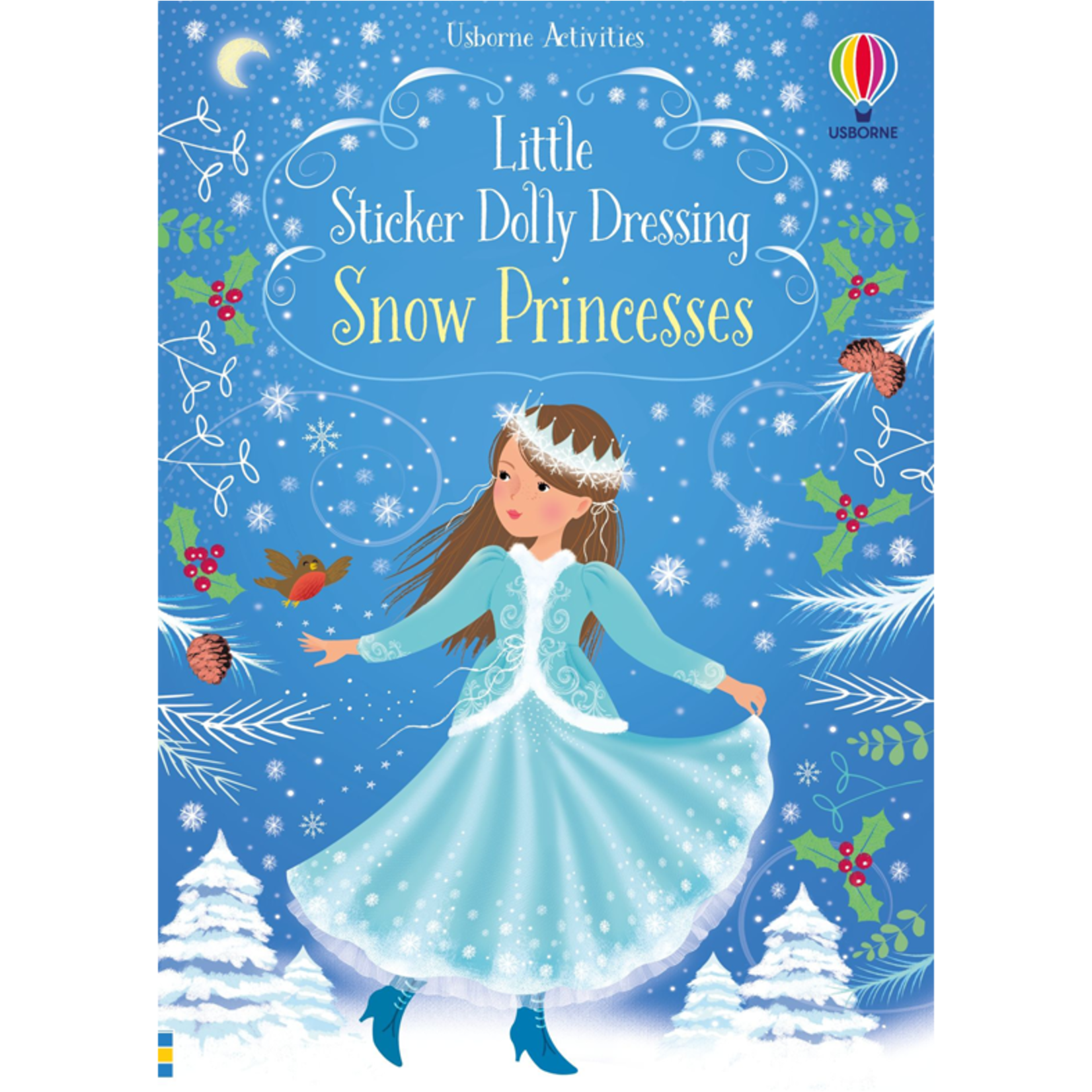 Usborne Sticker Book: Little Dolly Dressing - Snow Princesses