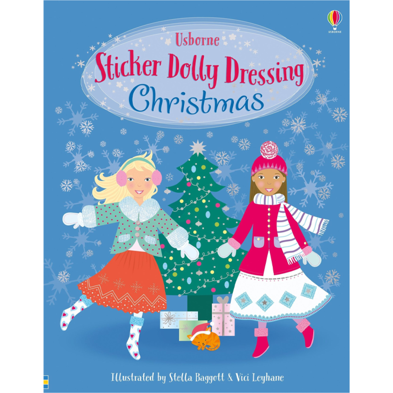 Usborne Sticker Book: Dolly Dressing - Christmas