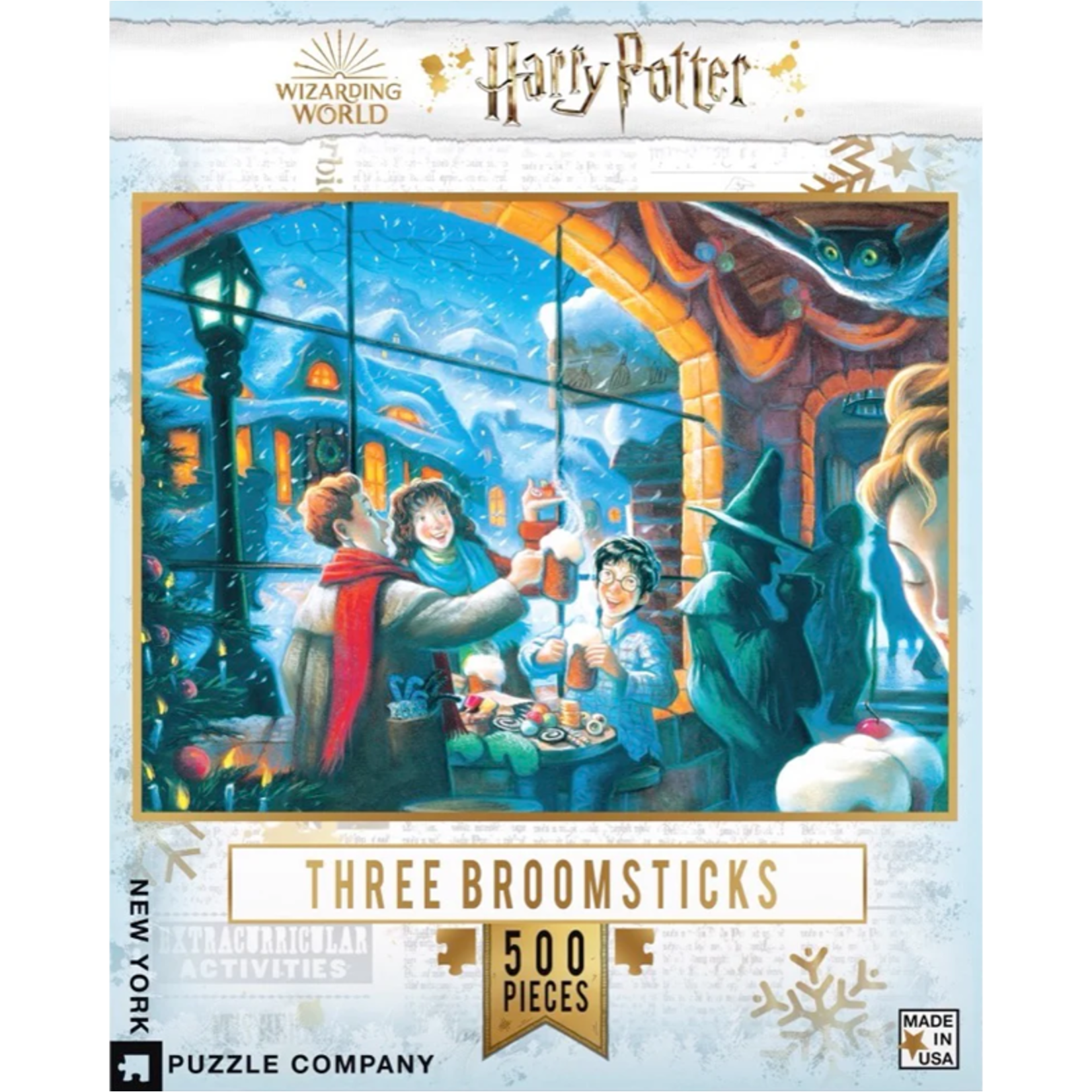 New York Puzzle Co Harry Potter: Three Broomsticks 500pc