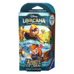 Ravensburger Lorcana: Azurite Sea Starter Deck - Emerald & Sapphire