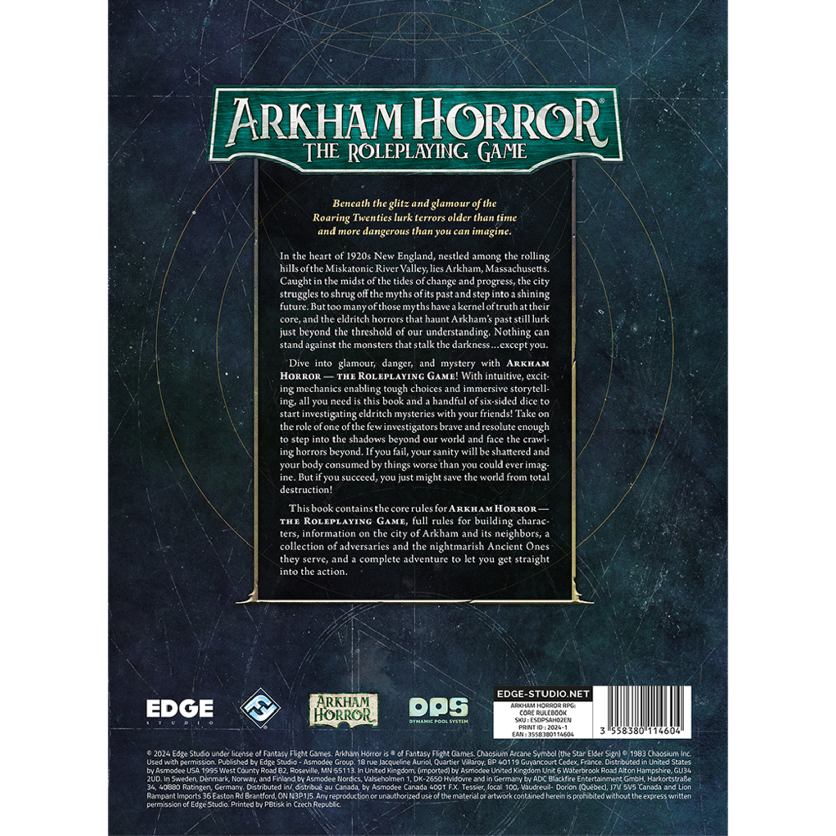 Edge RPG: Arkham Horror Core Book