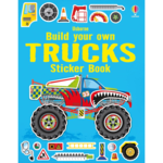 Usborne Sticker Book: Build Your Own - Trucks