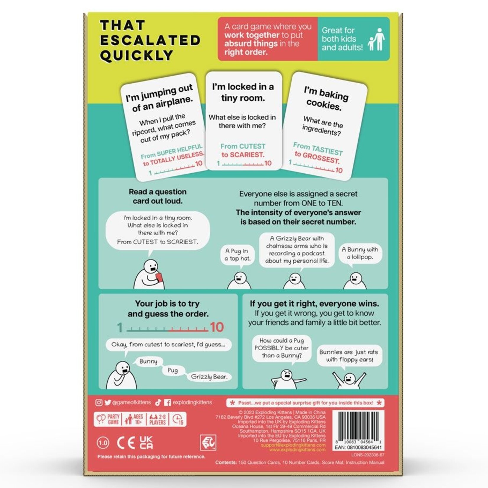 Exploding Kittens That Escalated Quickly