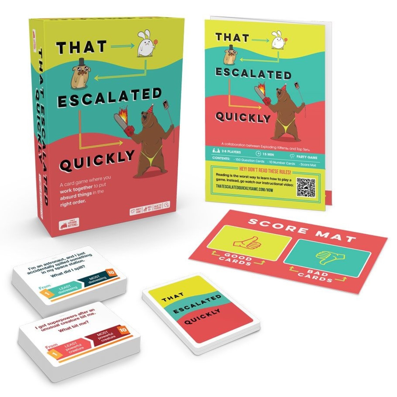 Exploding Kittens That Escalated Quickly