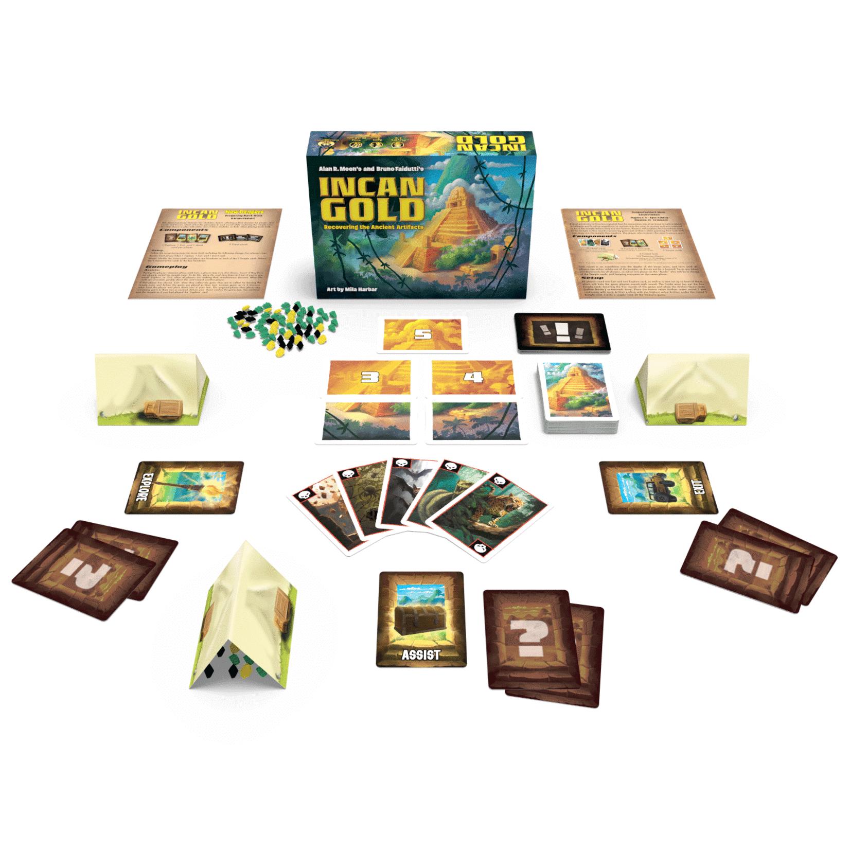 Eagle-Gryphon Games Incan Gold: 2024 Edition