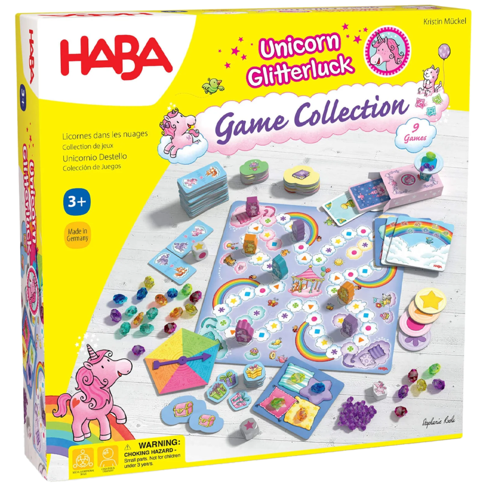 HABA Unicorn Glitterluck: Game Collection