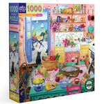 eeBoo Pink Kitchen 1000pc